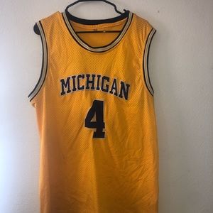 VINTAGE MICHIGAN WOLVERINES CHRIS WEBBER JERSEY